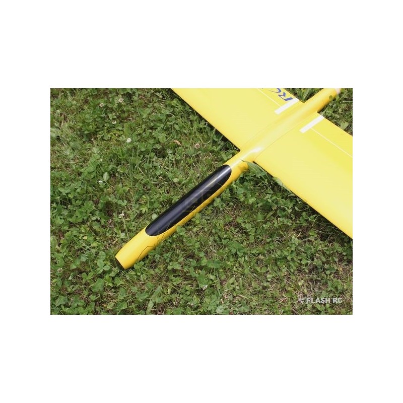 Motoplaneurs RC - E-Strega Full Carbon 2.90m jaune & bleu RCRCM - FLASH RC