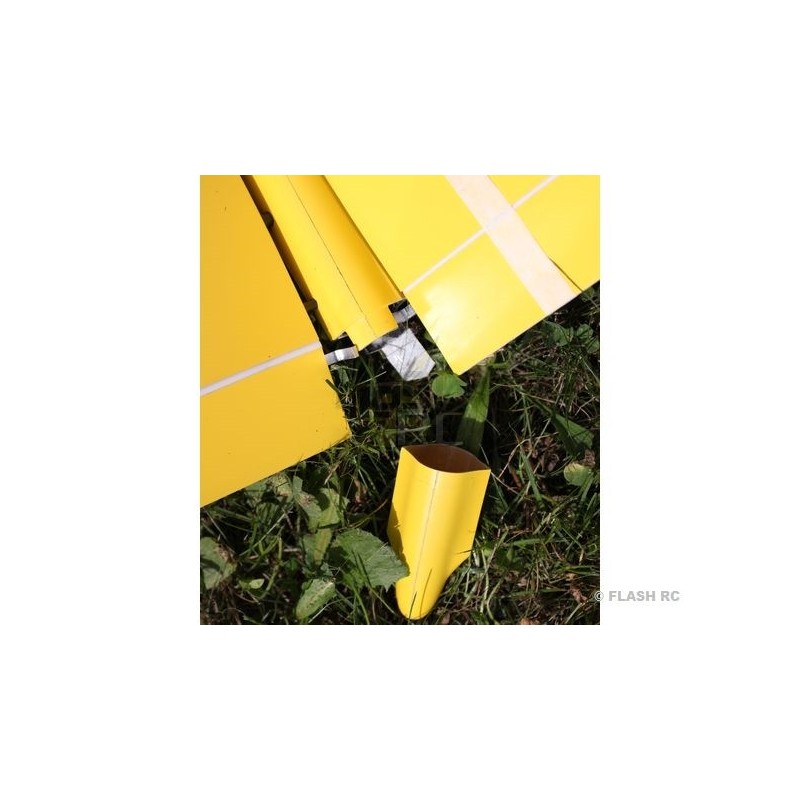 RC Motorgliders - E-Strega Full Carbon 2.90m yellow & black RCRCM - FLASH RC