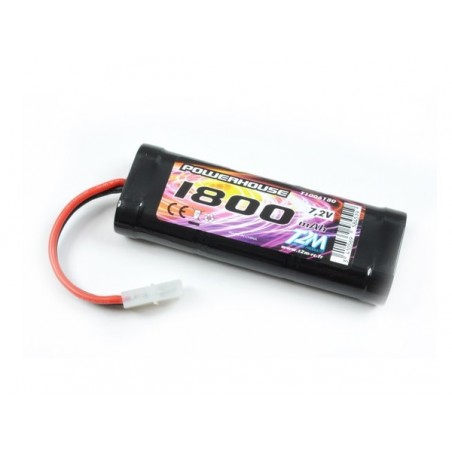 Batterien für RC-Autos und Boote - NiMh-Batterie 7.2V 1800mAh Tamiya T2M - FLASH RC