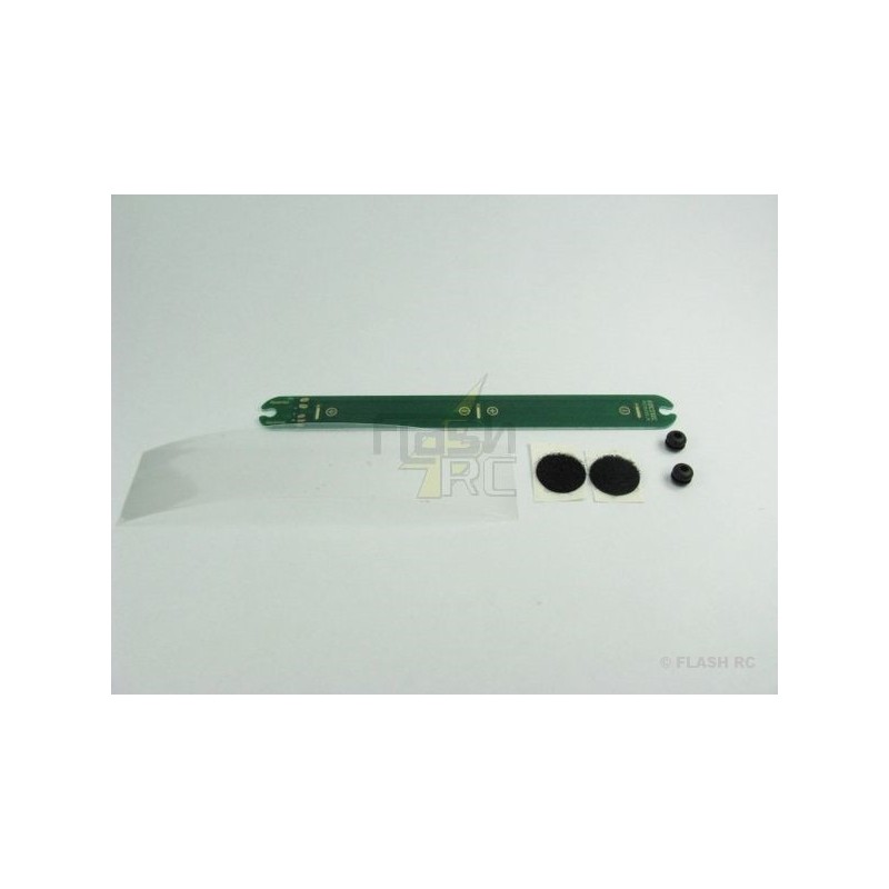 Accesorios para pilas y baterías - Placa de soldadura larga sin enchufe Emcotec - FLASH RC
