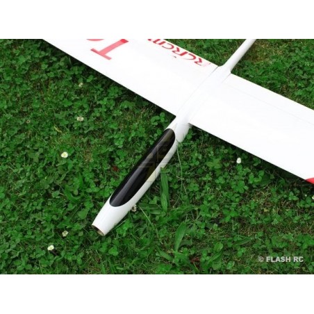 RC Motorgliders - E-Tomcat all fiber approx.2.60m white & red RCRCM - FLASH RC