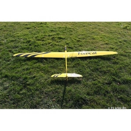 Motoplaneurs RC - E-Tomcat tout fibre env.2.60m jaune & noir RCRCM - FLASH RC