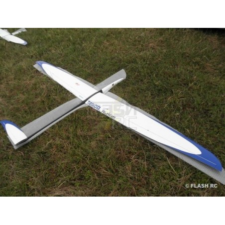 RC-Segelflugzeuge - Tango Vollfaser ca.2.90m weiß & blau RCRCM - FLASH RC