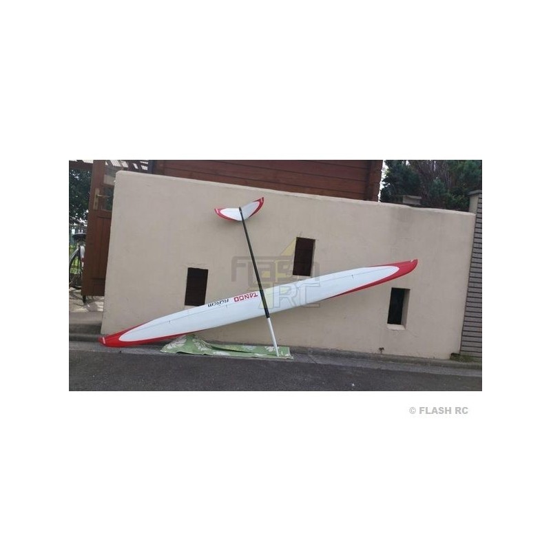 Planeurs RC - Tango Full carbone env.2.90m blanc & rouge RCRCM - FLASH RC