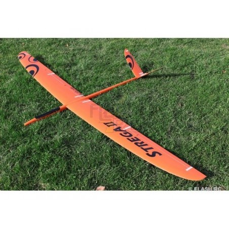 Planeurs RC - Strega 2  tout fibre env. 2.73m orange & noir RCRCM - FLASH RC