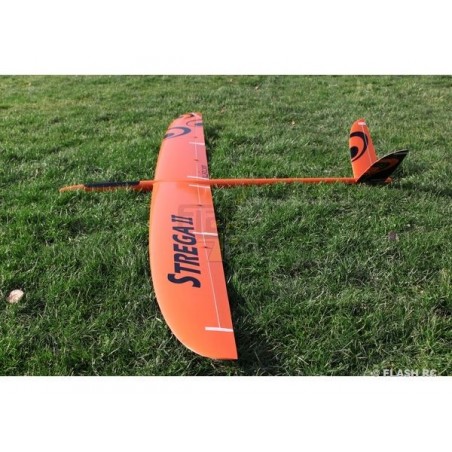 Planeurs RC - Strega 2  tout fibre env. 2.73m orange & noir RCRCM - FLASH RC