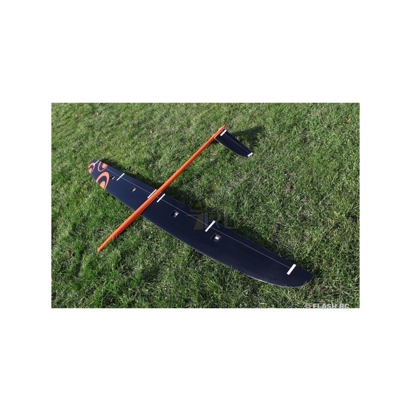 RC-Segler - Strega 2 Vollfaser ca. 2.73m orange & schwarz RCRCM - FLASH RC