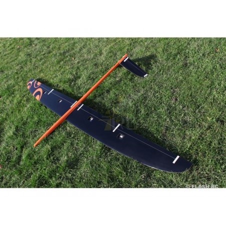 Planeurs RC - Strega 2  tout fibre env. 2.73m orange & noir RCRCM - FLASH RC