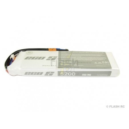 Antriebsbatterien für RC-Flugzeuge - Dualsky Batterie, lipo 2S 7.4V 5200mAh 25C Stecker XT60 - FLASH RC