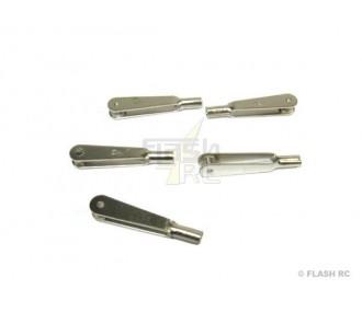 Metall rechts - Metallkappe M2 (5 Stck.) - FLASH RC