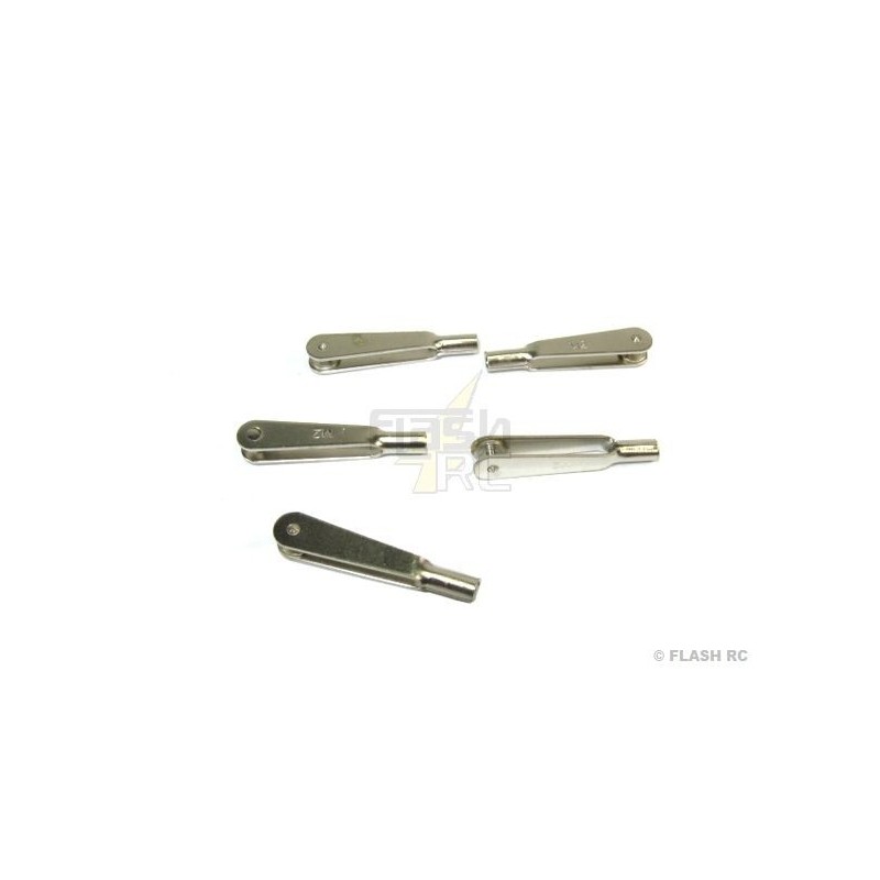 Metall rechts - Metallkappe M2 (5 Stck.) - FLASH RC