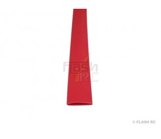 Manicotto termico per cavi elettrici - 50cm Manicotto termico 2:1 rosso 9,5mm - FLASH RC
