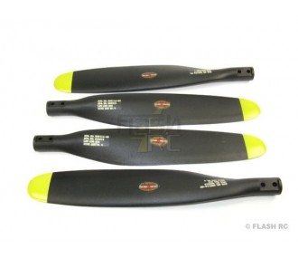 Motores y accesorios de motores para kits - Hélice 14x8' F4U/P47 de cuatro palas (aprox.1.45m) FMS - FLASH RC