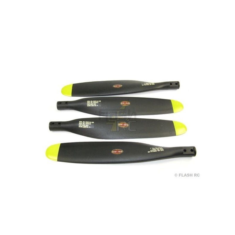 Hélice quadripale 14x8' F4U/P47 (env.1.45m) FMS - FLASH RC