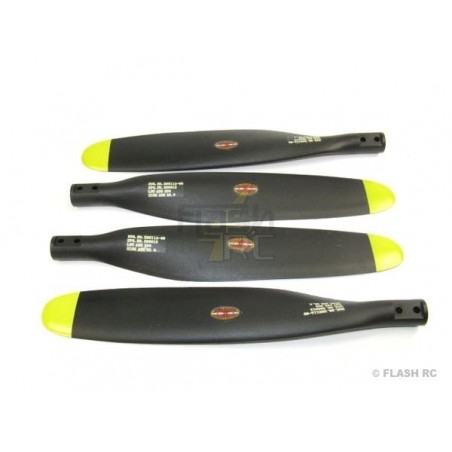 Hélice quadripale 14x8' F4U/P47 (env.1.45m) FMS - FLASH RC