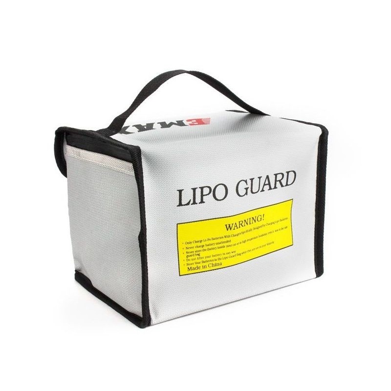 Accessoires batteries et piles - Sac sécurité Lipo 20x15x15cm Lipo-SAFE - EMAX - FLASH RC