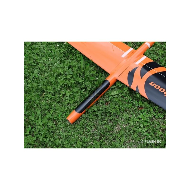 Motoalianti RC - E-Typhoon Full Carbon circa 2,00m arancio e nero RCRCM - FLASH RC