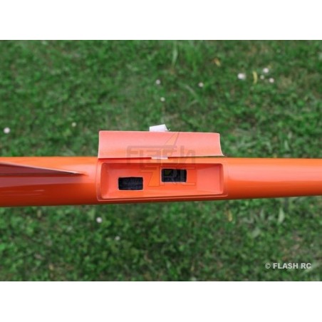 RC gliders - E-Typhoon Full Carbon approx.2.00m orange and black RCRCM - FLASH RC