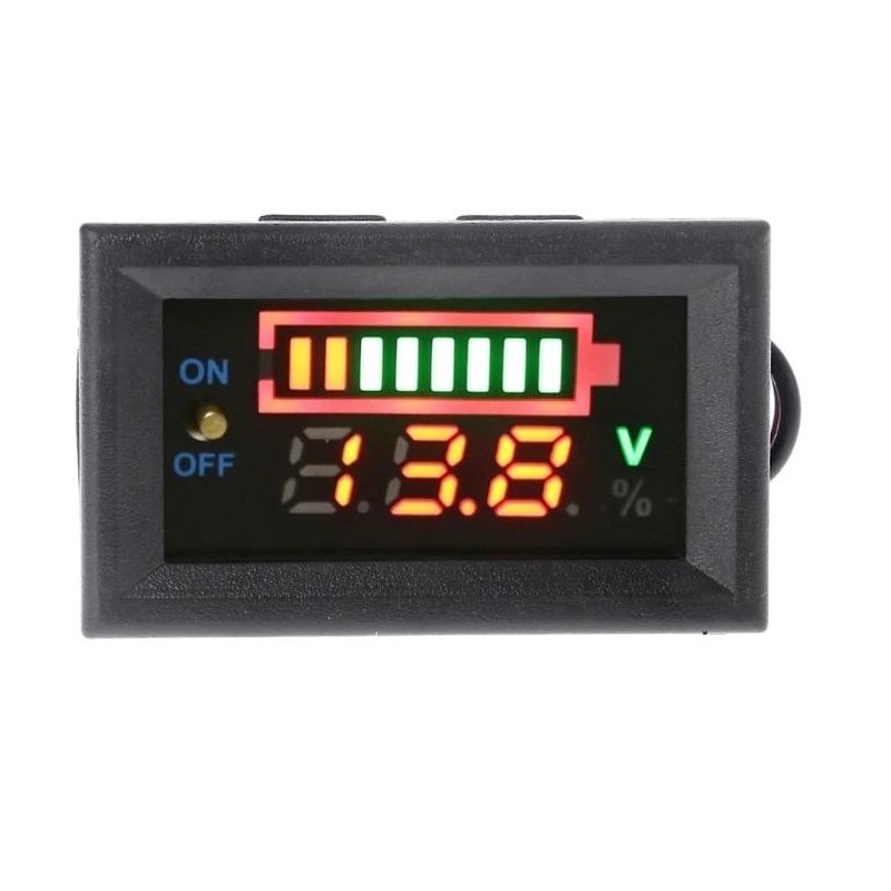 Voltmeter - Digitales Voltmeter 12V Bleiakku - FLASH RC