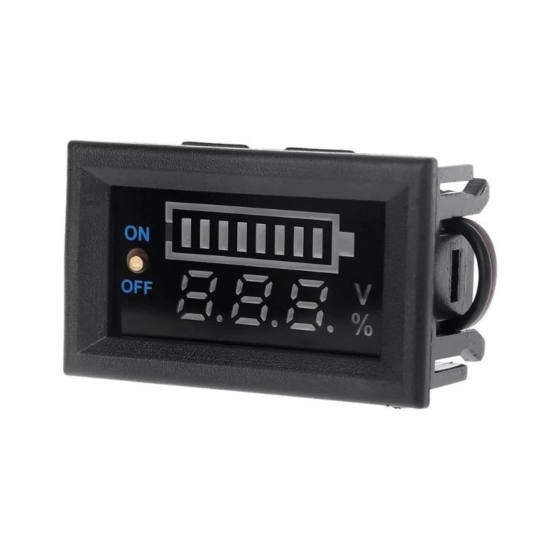 Voltmeter - Digitales Voltmeter 12V Bleiakku - FLASH RC
