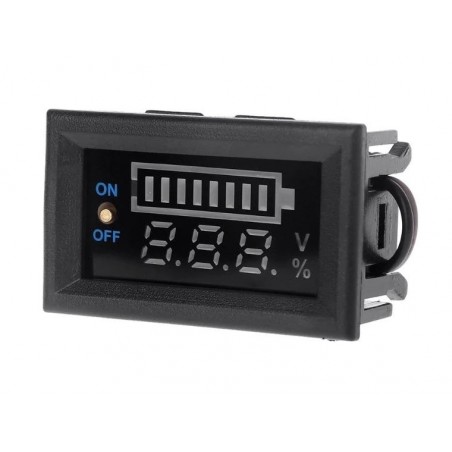 Voltmeter - Digitales Voltmeter 12V Bleiakku - FLASH RC