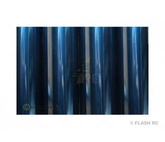 Schrumpfbare Umhüllung - ORACOVER blau-transparent 2m - FLASH RC