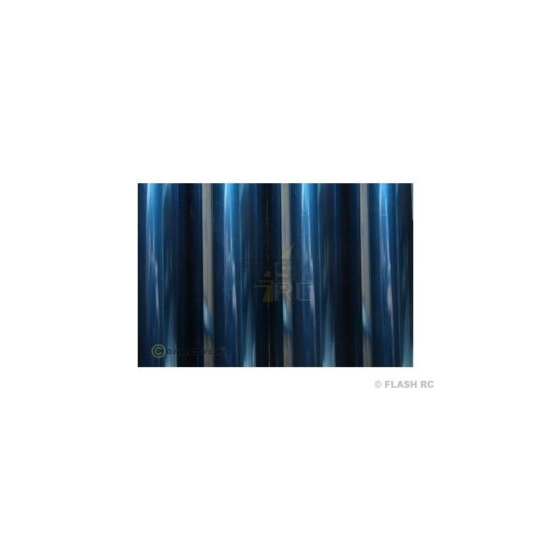 Heat-shrinkable covering - ORACOVER blue transparent 2m - FLASH RC