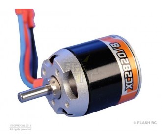 Outrunner - XPower XC2820/8 85g kV1800 250W - FLASH RC