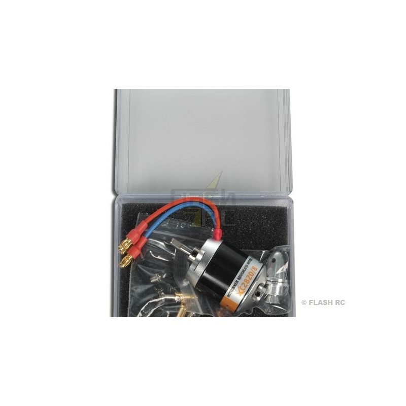 Outrunner - XPower XC2820/8 85g kV1800 250W - FLASH RC
