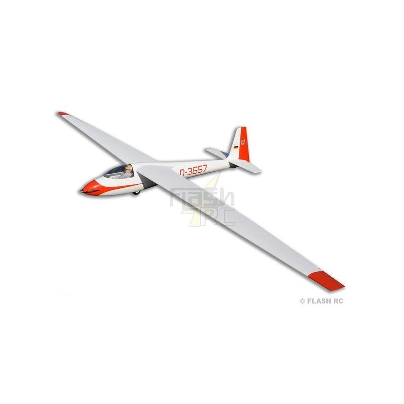 RC Gliders - Ka6E approx.5.00m ARF ECOTOP - FLASH RC