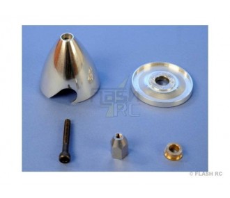 Conos de aluminio (hélices fijas) - Cono de aluminio Ø76mm - FLASH RC 2