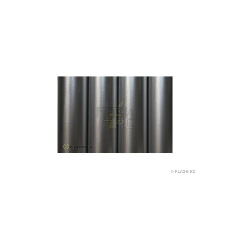 Schrumpfbare Umhüllung - ORACOVER SILBER 2m - FLASH RC
