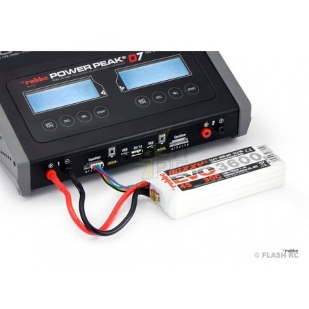 Ladegeräte - Ladegerät Power Peak D7 EQ-BID 2x200W 12/220V Multiplex - FLASH RC