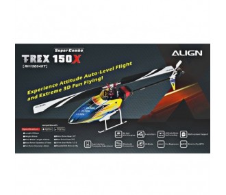 Hélicoptères RC - ALIGN T-REX 150X DFC Super Combo - BTF RH15E04X - FLASH RC