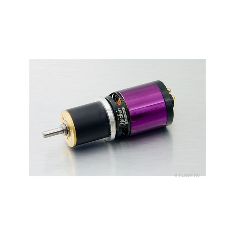 Reduced motors - A20-8XL EVO Hacker + reduced MAXON 4,4:1 - FLASH RC
