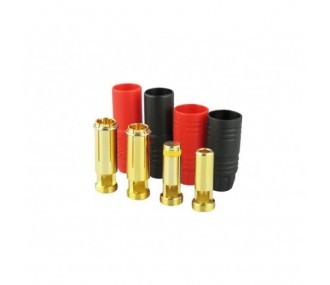 AS150 / XT150 socket - AS150 anti-spark socket M/F (2 pairs) - FLASH RC