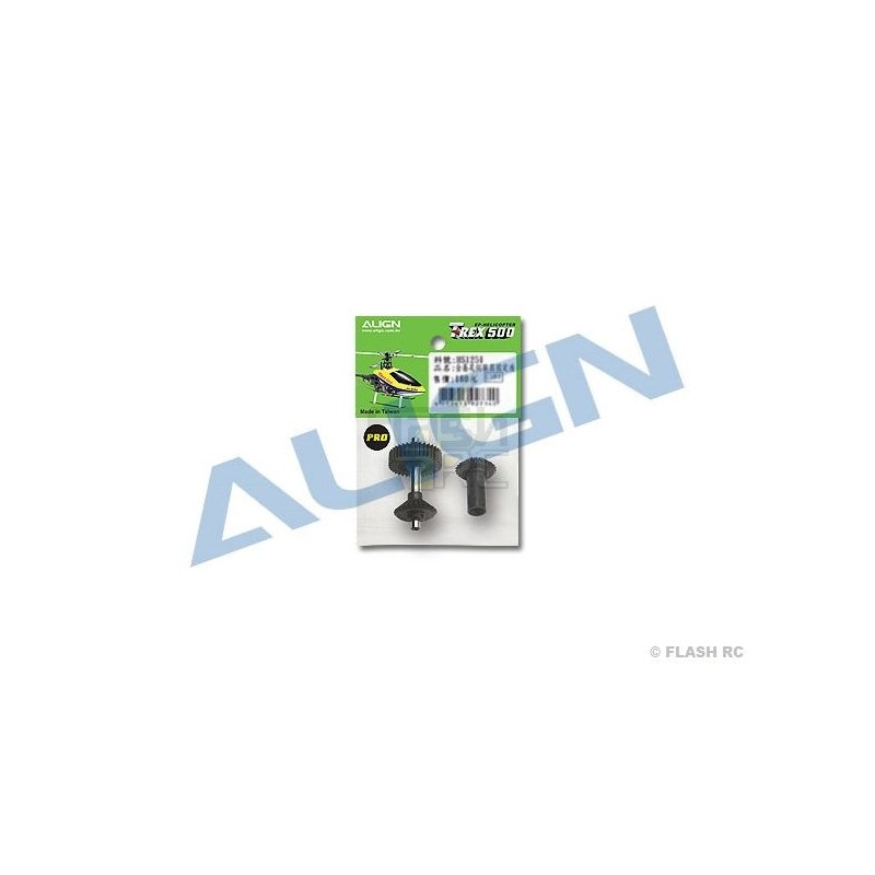 T-REX 500 - H50G001XXT - Pignons avant d'anticouple M0.6 36 dents  - TREX 500 Align - FLASH RC