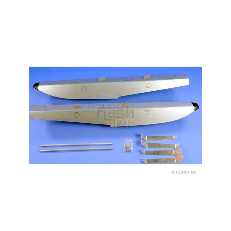 Flotteurs bois pour avion jusqu'à 5kg VQ ModeL - FLASH RC