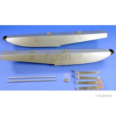 Schwimmer - Holzschwimmer für Flugzeuge bis 5kg VQ ModeL - FLASH RC