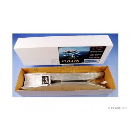 Flotteurs bois pour avion jusqu'à 5kg VQ ModeL - FLASH RC