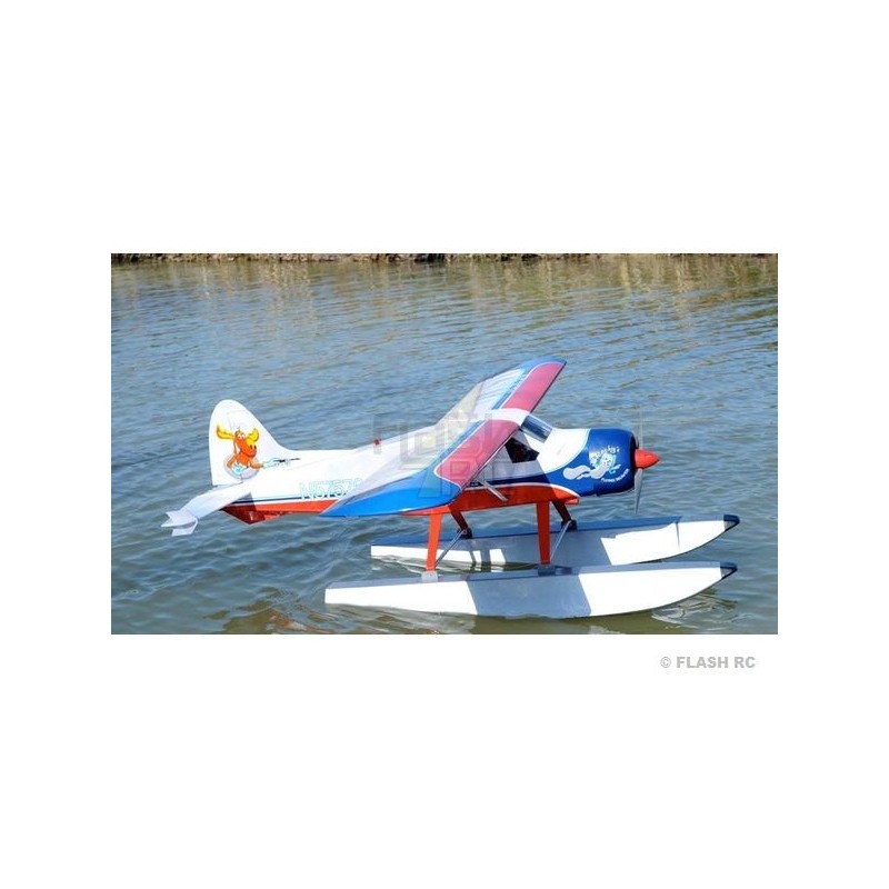 Floats - Wooden floats for aircraft up to 5kg VQ ModeL - FLASH RC