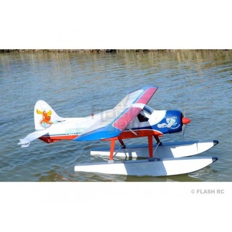 Flotadores - Flotadores de madera para aviones de hasta 5 kg VQ ModeL - FLASH RC