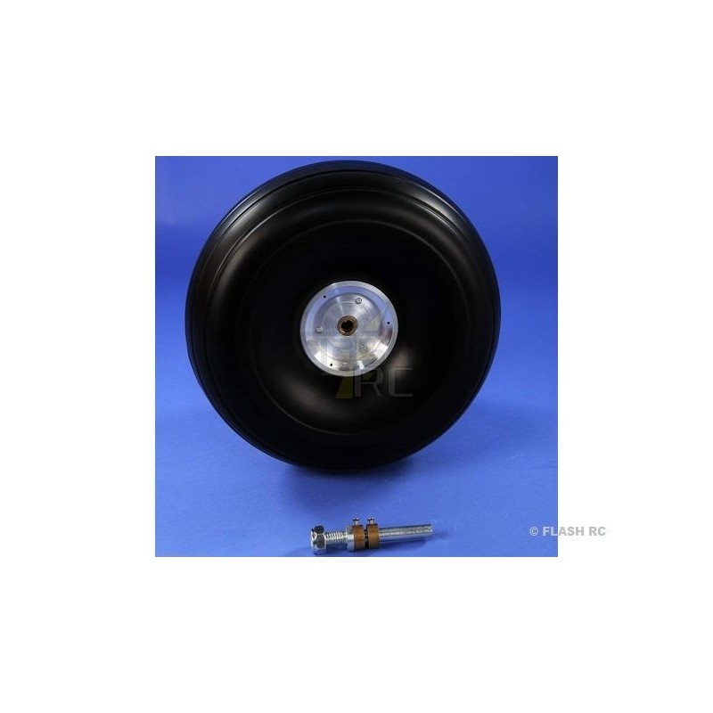 Roue ballon Ø210x76mm (moyeu alu) - FLASH RC