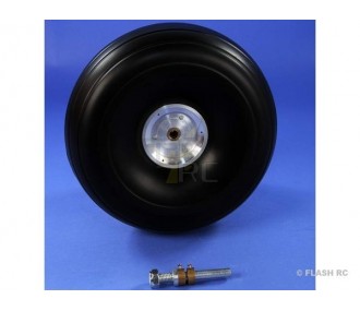 Ruedas - Rueda balón Ø176x63mm (buje aluminio) - FLASH RC 2