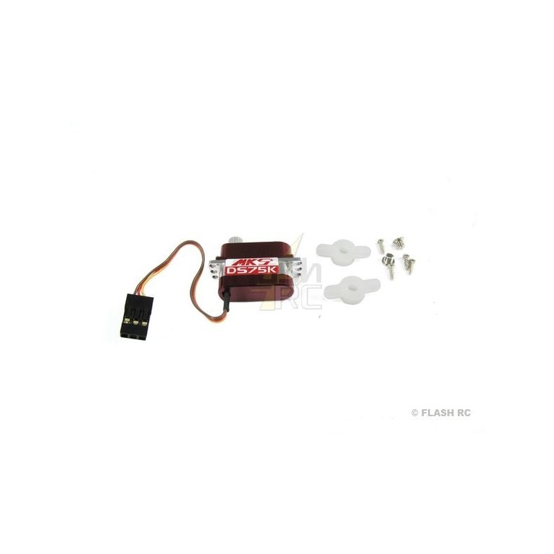 Servo alu digital métal DS75K Mks - FLASH RC