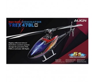 Elicotteri RC - Align T-Rex 470LM Dominator Combo 6S senza giroscopio - FLASH RC