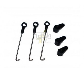 BLADE 180 CFX E-FLITE - BLH3410 - Juego Servo Linkage - Blade 180 CFX E-Flite - FLASH RC