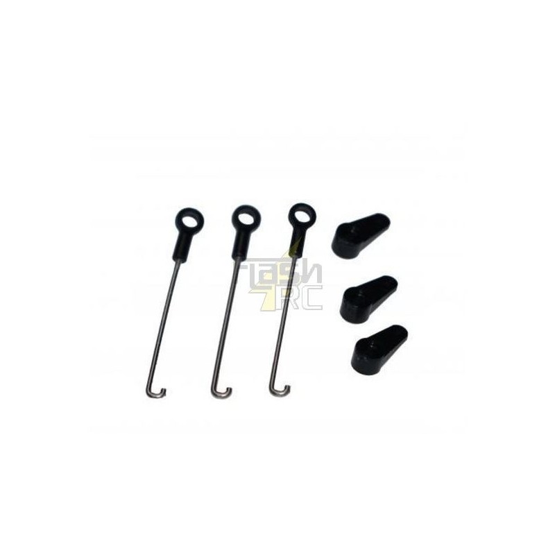 BLADE 180 CFX E-FLITE - BLH3410 - Set de tringleries de Servos   - Blade 180 CFX E-Flite - FLASH RC