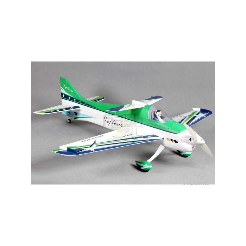 RC-Kunstflugzeuge - Flugzeug FMS F3A Explorer PNP ca.1.02m - FLASH RC