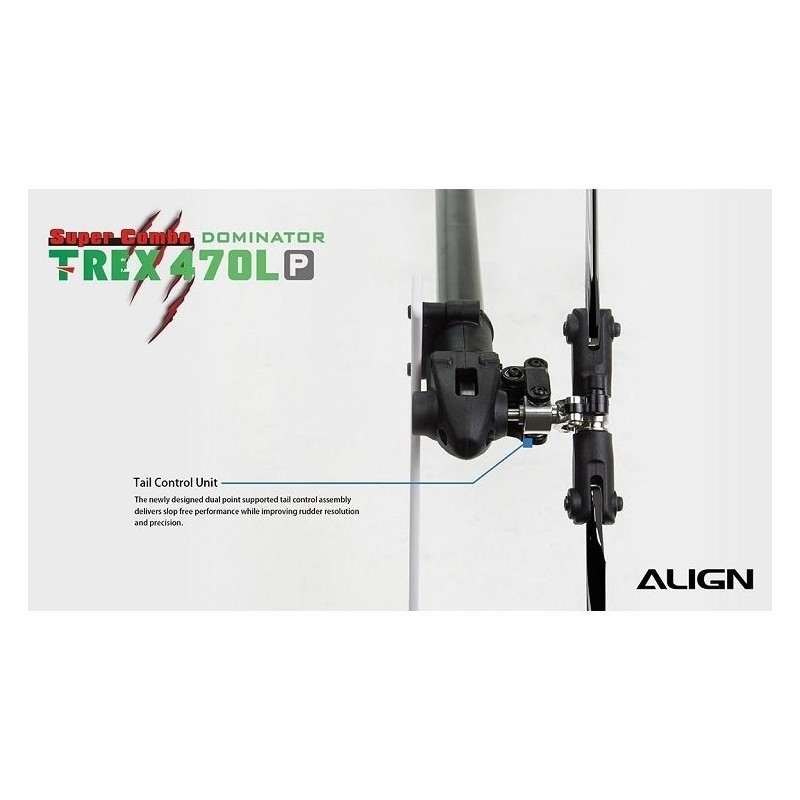 RC Helicopters - Align T-Rex 470LP Dominator Combo RH47E05X - FLASH RC